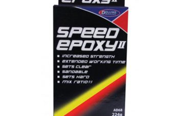 DELUXE MATERIALS SPEED EPOXY II 60MIN 3.5 TONNE 224G (8OZ)